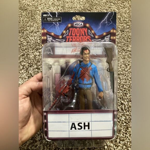 Toony Terrors Evil Dead Ash Chainsaw Hand Collectible Action Figure New in Box - Picture 1 of 2